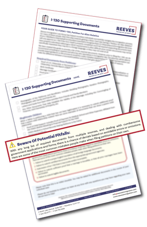 Free Download: Form I-130 Supporting Documents Checklist